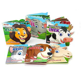 2188 Diytoy, Qui suis-je, ensemble éducatif 6 pièces Animaux